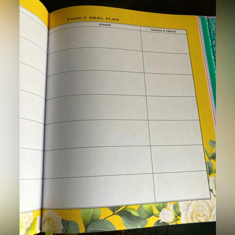 Pioneer Women Meal Planner 52 Week Make Your Meals Easy to Plan and Prepare Yum